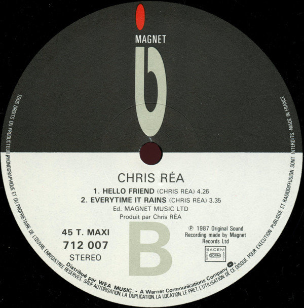 Chris Rea - Josephine | Magnet (712 007) - 4
