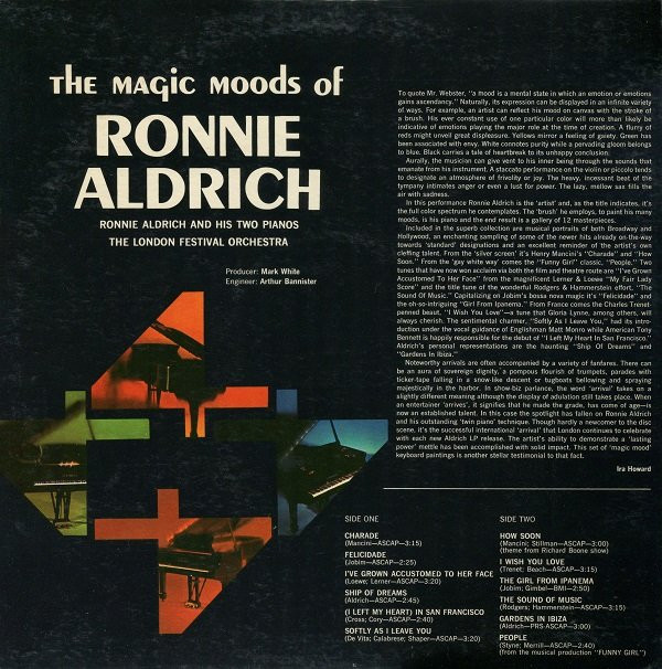 The Magic Moods Of Ronnie Aldrich