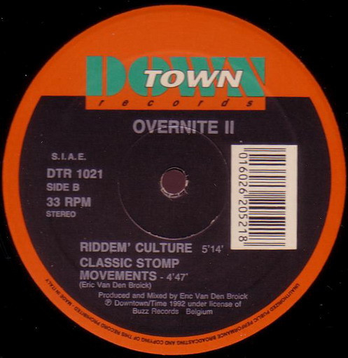 Overnite - Volume 2 | Downtown (DTR 1021) - 2