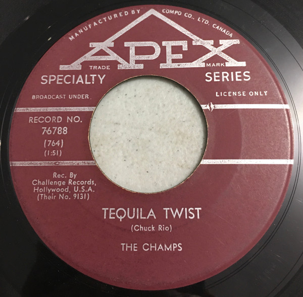 The Champs - Tequila Twist / Limbo Rock | Apex (76788) - main