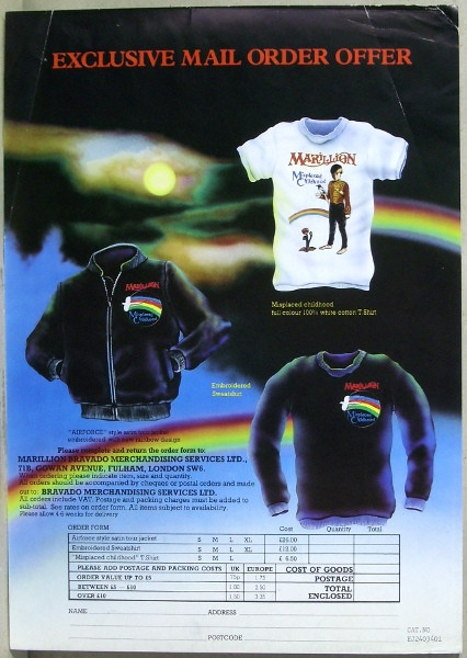 Marillion - Misplaced Childhood | EMI (EJ 2403401) - 7 Marillion - Misplaced Childhood | EMI (EJ 2403401) - 7