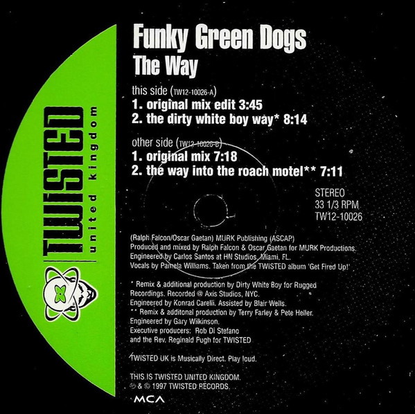 Funky Green Dogs - The Way | Twisted United Kingdom (TW12-10026) - 2 Funky Green Dogs - The Way | Twisted United Kingdom (TW12-10026) - 2
