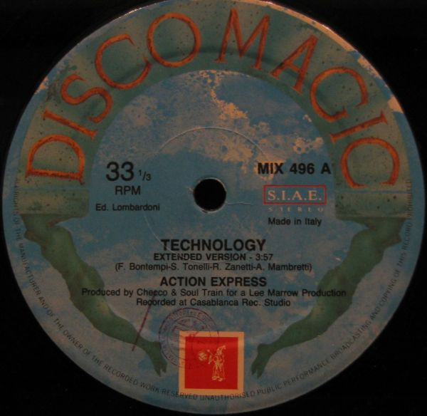 Action Express - Technology | Discomagic Records (MIX 496) - main Action Express - Technology | Discomagic Records (MIX 496) - main