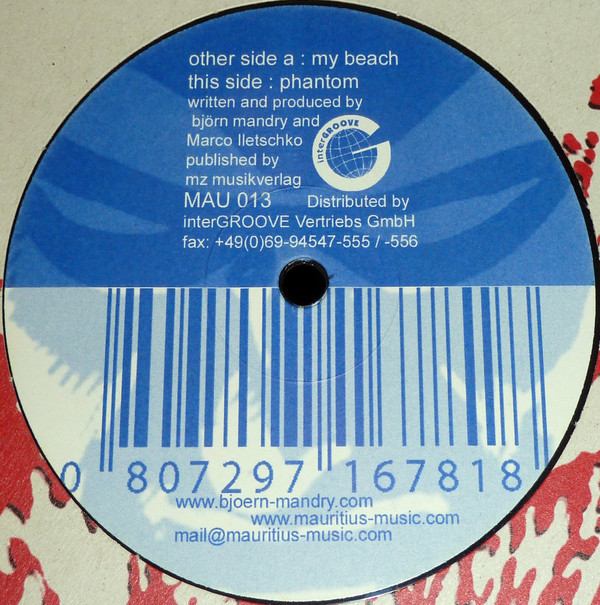 Björn Mandry - My Beach / Phantom | Mauritius (MAU 013) - 2