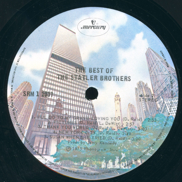 The Statler Brothers - The Best Of The Statler Brothers | Mercury (SRM-1-1037) - 4 The Statler Brothers - The Best Of The Statler Brothers | Mercury (SRM-1-1037) - 4