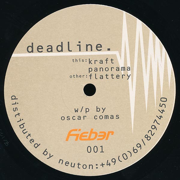 Deadline - Kraft | Fieber Records (Fieber 001) - 4