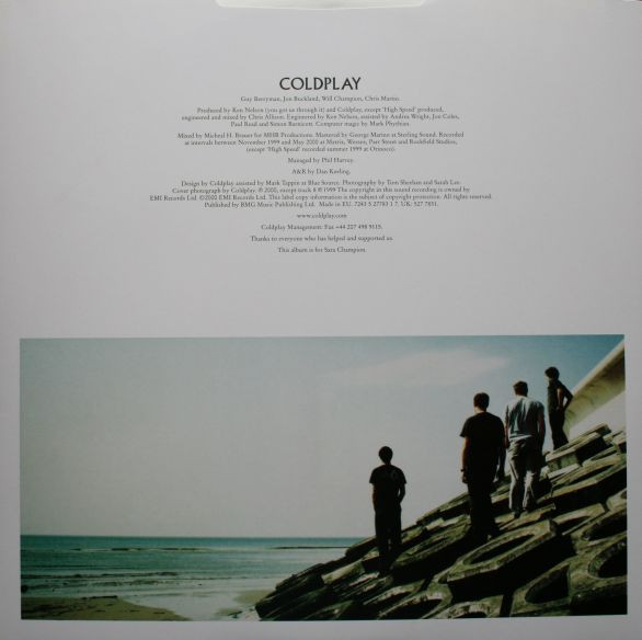 Coldplay - Parachutes | Parlophone (7243 5 27783 1 7) - 5 Coldplay - Parachutes | Parlophone (7243 5 27783 1 7) - 5