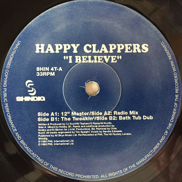 Happy Clappers - I Believe | Shindig (SHIN 4T) - 2