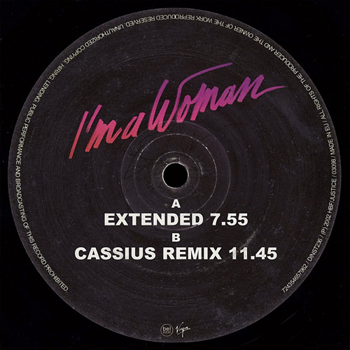 Cassius And Jocelyn Brown - I'm A Woman | Virgin (DINST 236) - 4 Cassius And Jocelyn Brown - I'm A Woman | Virgin (DINST 236) - 4