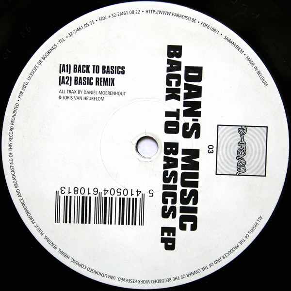 Dan's Music - Back To Basics EP | D-Form (03)