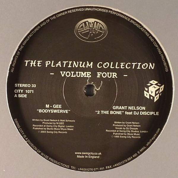 Various - The Platinum Collection Volume Four | Swing City Records (CITY 1071) - main Various - The Platinum Collection Volume Four | Swing City Records (CITY 1071) - main