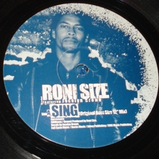 Roni Size - Sing | V Recordings (VRECSUK007X) - 2