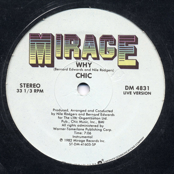 Carly Simon - Why | Mirage (DM 4831) - 2