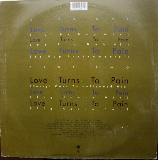 Darryl Pandy - Love Turns To Pain | Sire (0-40397) - 4