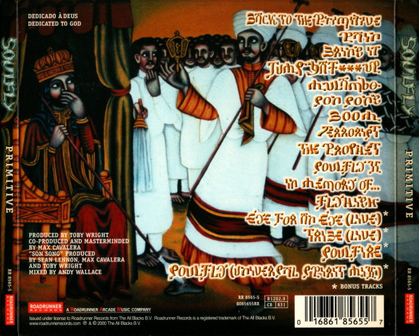 Soulfly - Primitive | Roadrunner Records (RR 8565-5) - 2