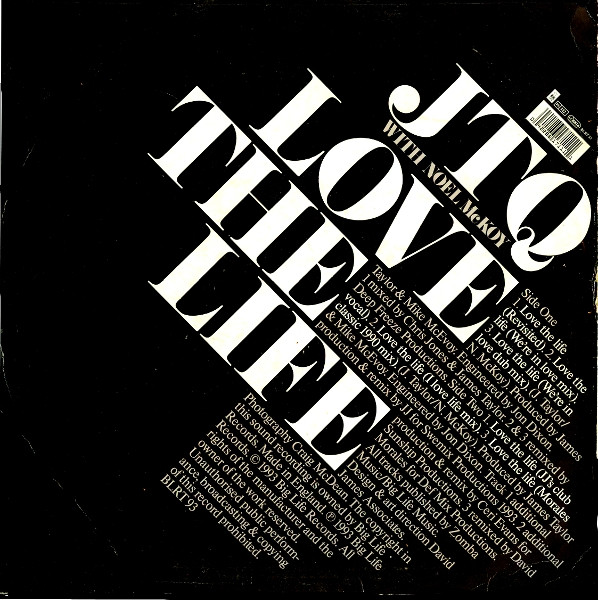 The James Taylor Quartet with Noel McKoy - Love The Life | Big Life (BLRT 93) - 4