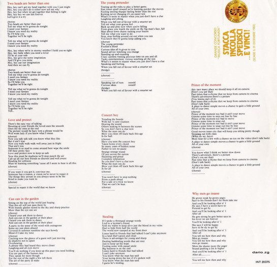 Cube - Can Can In The Garden | CGD (INT 20375) - 4