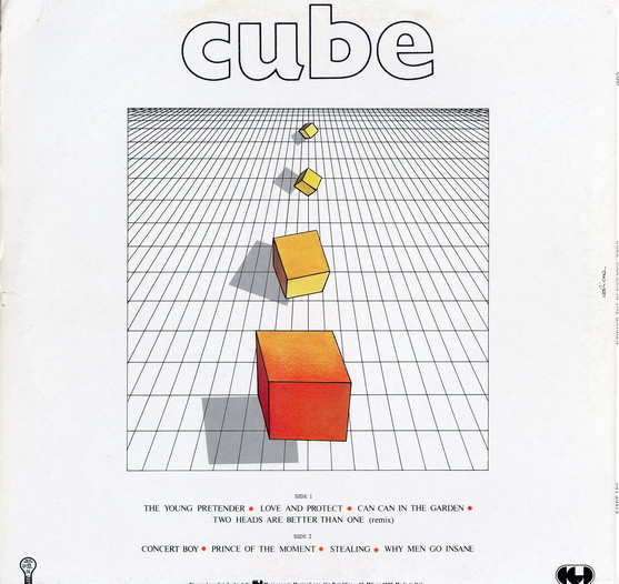 Cube - Can Can In The Garden | CGD (INT 20375) - 2