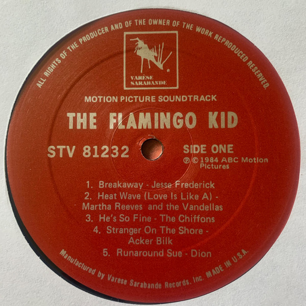 The Flamingo Kid (Original Motion Picture Soundtrack)