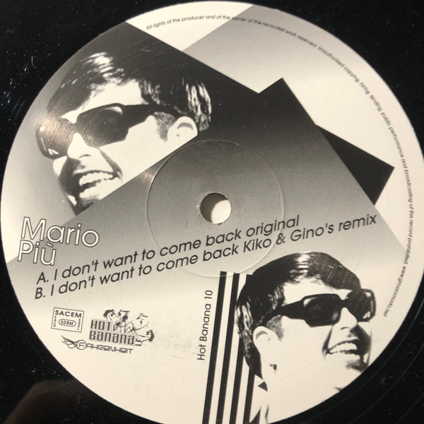 Mario Più - I Don't Want To Come Back | Hot Banana (Hot Banana 10) - 3