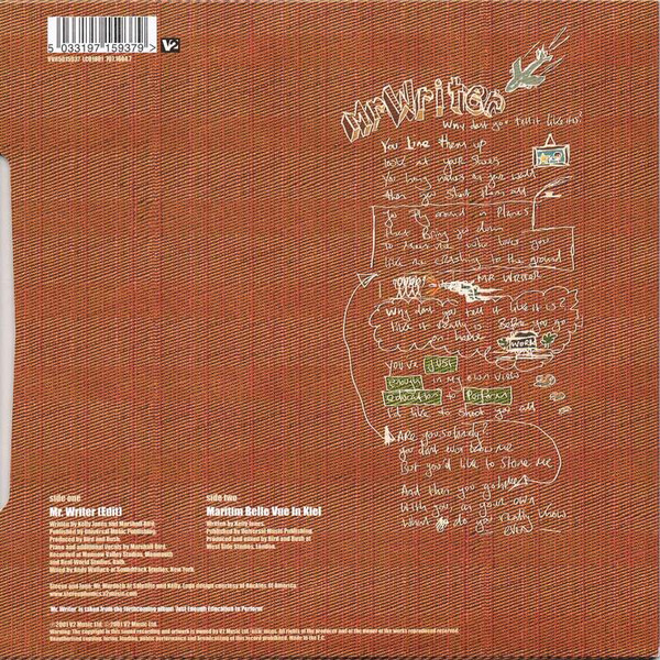 Stereophonics - Mr. Writer | V2 Records (VVR5015937) - 2