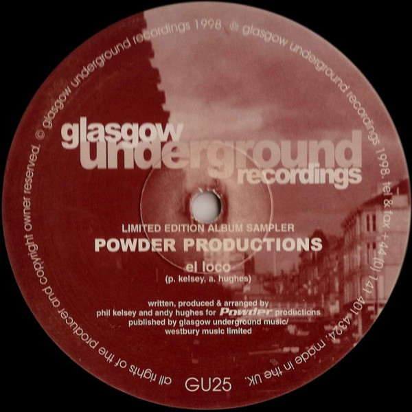 Powder Productions - El Loco | Glasgow Underground (GU25) - main Powder Productions - El Loco | Glasgow Underground (GU25) - main