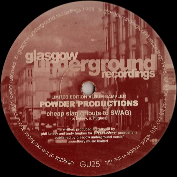 Powder Productions - El Loco | Glasgow Underground (GU25) - 2 Powder Productions - El Loco | Glasgow Underground (GU25) - 2