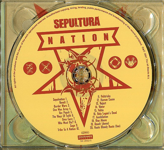 Sepultura - Nation | Roadrunner Records (RR 8560-5) - 3 Sepultura - Nation | Roadrunner Records (RR 8560-5) - 3
