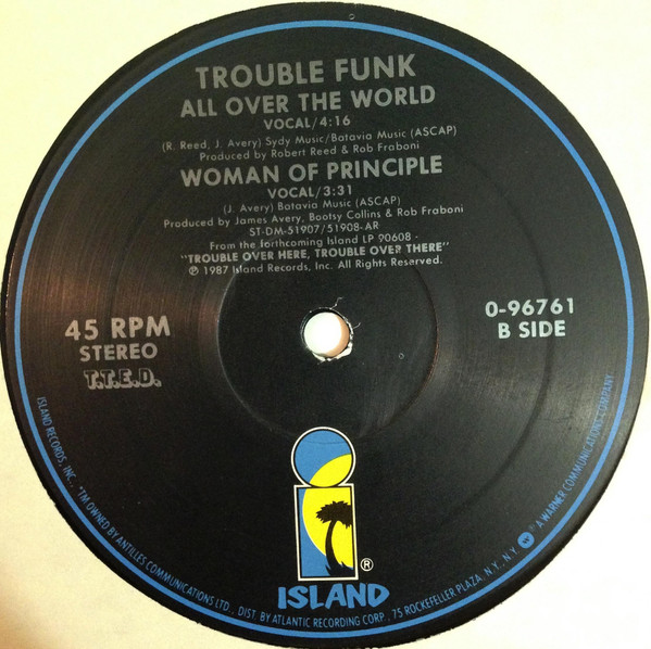 Trouble Funk - Woman Of Principle | Island Records (0-96761) - 4