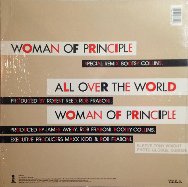 Trouble Funk - Woman Of Principle | Island Records (0-96761) - 2