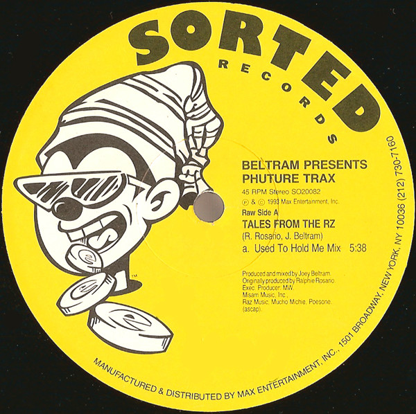 Joey Beltram - Phuture Trax | Sorted Records (SO20082) - main Joey Beltram - Phuture Trax | Sorted Records (SO20082) - main