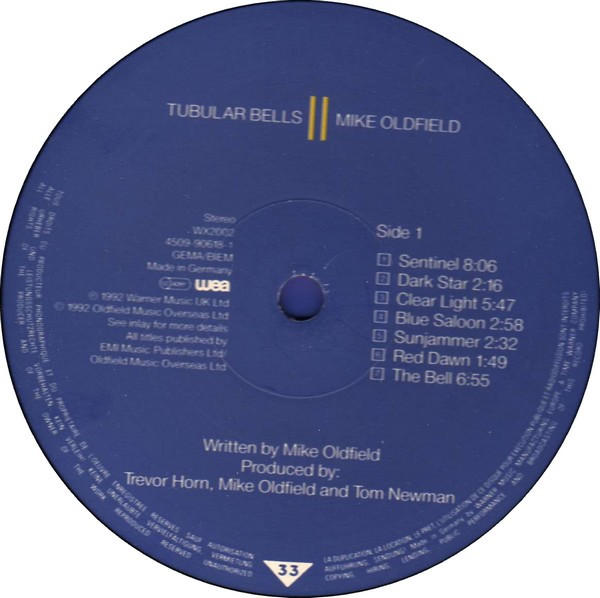 Mike Oldfield - Tubular Bells II | WEA (WX 2002) - 4