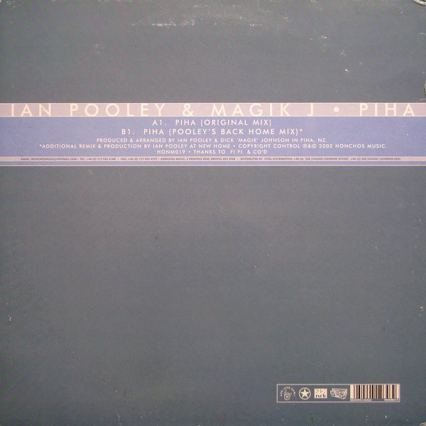 Ian Pooley & Magik J - Piha (Original Mixes) (Disc One) | Honchos Music (HONM019) - 2 Ian Pooley & Magik J - Piha (Original Mixes) (Disc One) | Honchos Music (HONM019) - 2