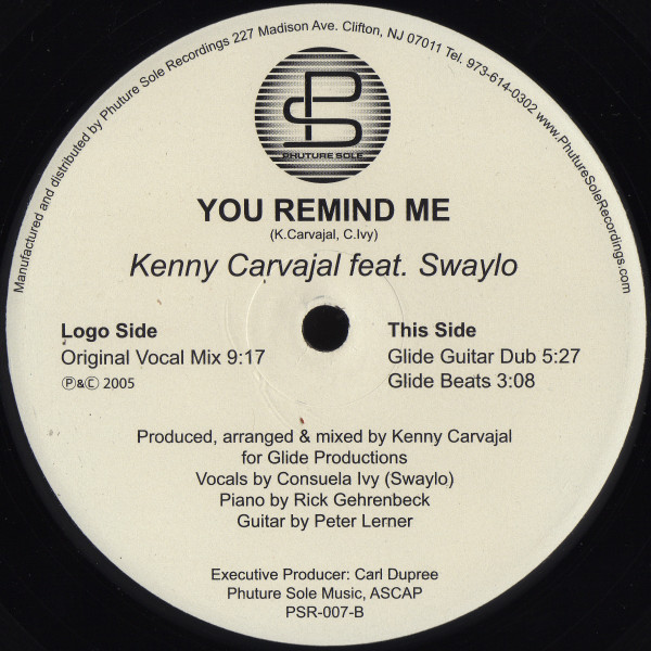 Kenny Carvajal Feat. Swaylo - You Remind Me | Phuture Sole Recordings (PSR-007)