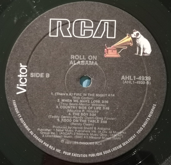 Alabama - Roll On | RCA Victor (AHL1-4939) - 4 Alabama - Roll On | RCA Victor (AHL1-4939) - 4