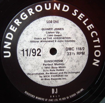 Underground Selection 11/92