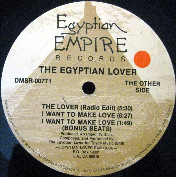 Egyptian Lover - The Lover (Long Version) | Egyptian Empire Records (DMSR-00771) - 4 Egyptian Lover - The Lover (Long Version) | Egyptian Empire Records (DMSR-00771) - 4