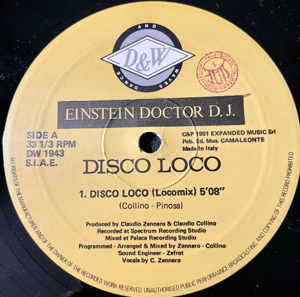 Einstein Doctor D.J. - Disco Loco | Dance And Waves (DW 1943) - 2 Einstein Doctor D.J. - Disco Loco | Dance And Waves (DW 1943) - 2