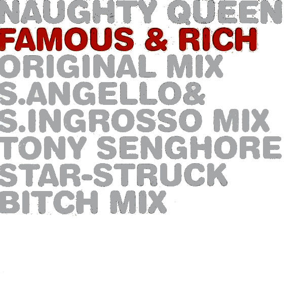 Naughty Queen - Famous & Rich | Refune Records (REF004) - main Naughty Queen - Famous & Rich | Refune Records (REF004) - main