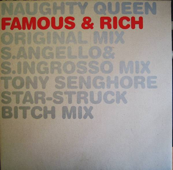 Naughty Queen - Famous & Rich | Refune Records (REF004) - 2 Naughty Queen - Famous & Rich | Refune Records (REF004) - 2