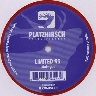 Pachulke Und Sohn - Läuft Gut | Platzhirsch Schallplatten (PLATZHIRSCH LTD #3) - main Pachulke Und Sohn - Läuft Gut | Platzhirsch Schallplatten (PLATZHIRSCH LTD #3) - main