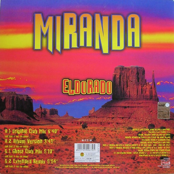 Miranda - Eldorado | Do It Yourself Entertainment (DO IT 13-00) - 2 Miranda - Eldorado | Do It Yourself Entertainment (DO IT 13-00) - 2