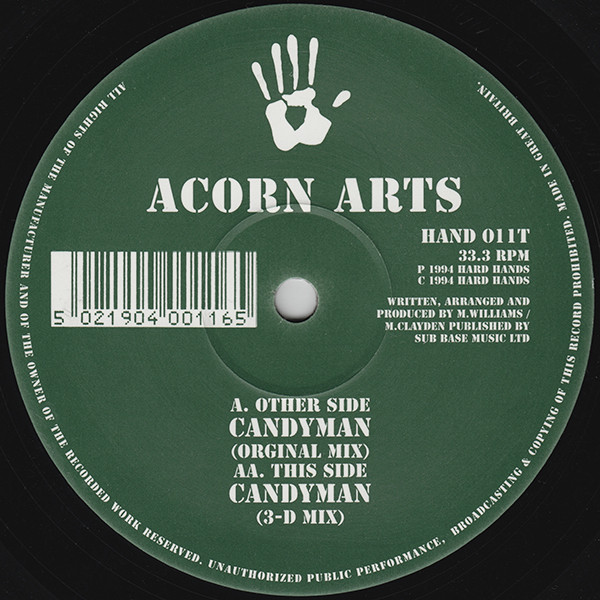 Acorn Arts - Candyman | Hard Hands (HAND 011T) - 2 Acorn Arts - Candyman | Hard Hands (HAND 011T) - 2