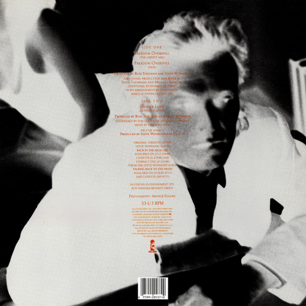 Steve Winwood - Freedom Overspill | Island Records (0-20537) - 2