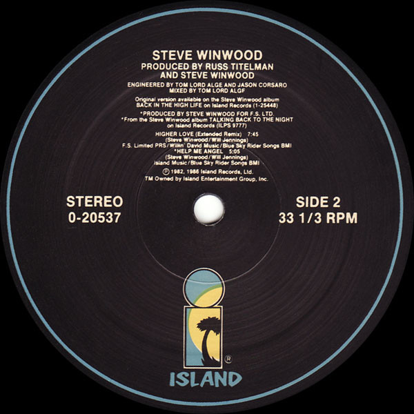 Steve Winwood - Freedom Overspill | Island Records (0-20537) - 4