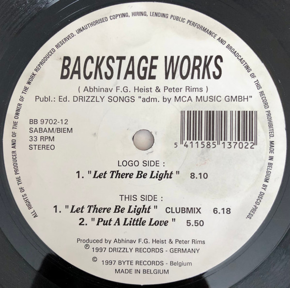 Backstage Works - Let There Be Light | Byte Blue (BB 9702-12) - main
