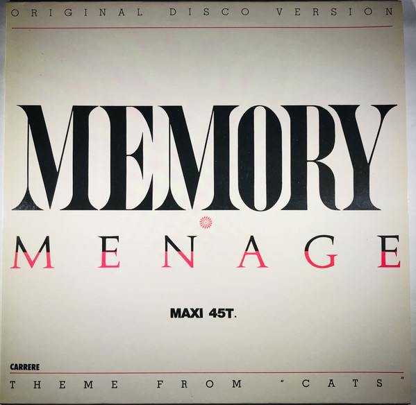 Menage - Memory | Carrere (8.258)