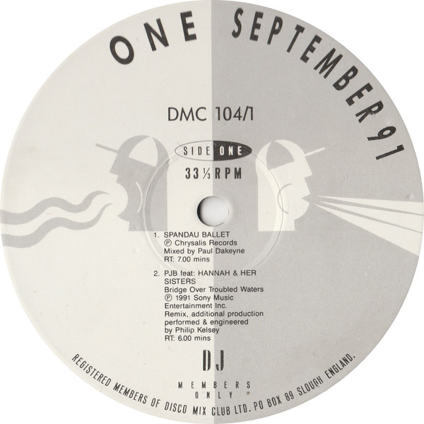 Various - September • 91 (One) | DMC (DMC 104/1) - 3