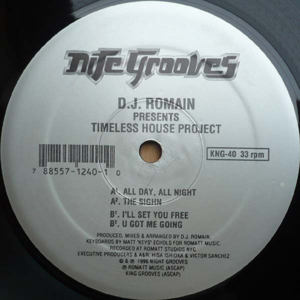 D.J. Romain - Timeless House Project | Nite Grooves (KNG-40)