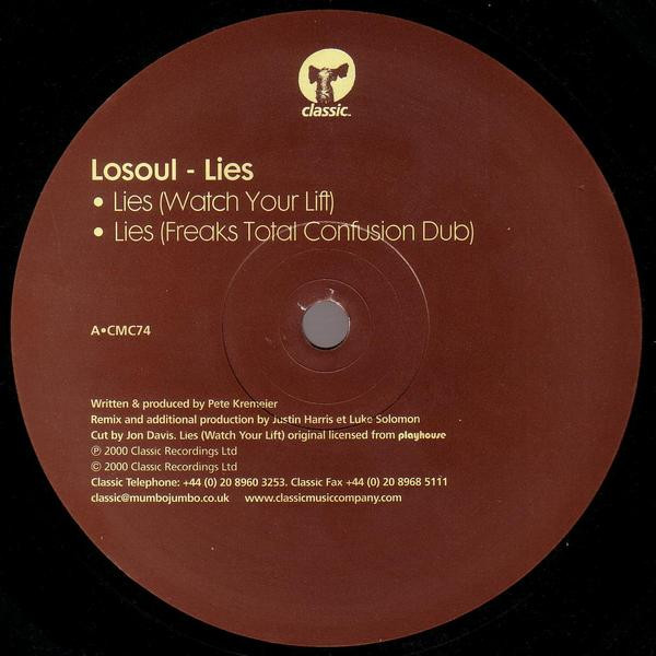 LoSoul - Lies | Classic (CMC74)